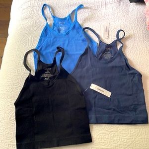 Brand new Amazon Crop Athletic Tops 3 pack